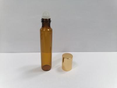 China El rodillo de cristal de cristal de la botella de perfume 8ml embotella el rollo en logotipo de la pantalla de seda del OEM de la botella en venta