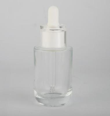 China 60ml Glass Cosmetic Dropper Bottles / Essential Oils Bottles Skincare Packaging OEM for sale