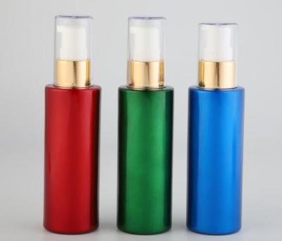 China 60ML Glass Lotion Bottles With Pump and Plastic Cap OEM Color and Logo for sale