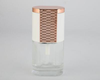 China maquillaje de cristal del cristal de botellas de la fundación 30ml que empaqueta/envases cosméticos de encargo en venta