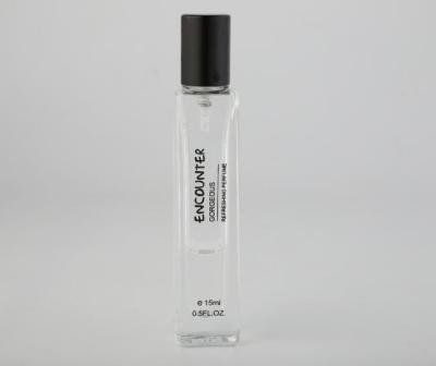 Chine OEM rechargeable en verre Vial Perfume Bottle Varioous Logo et de couleur de la place 15ml à vendre