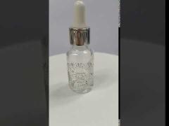 40ml Essential Oil Glass Bottles Dropper With Alumite Collar For Skin Care