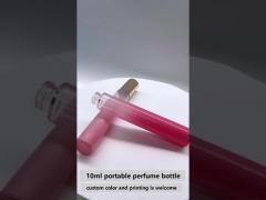 10ml Glass Perfume Bottle For Perfume 10ml Round Cylinder Shape