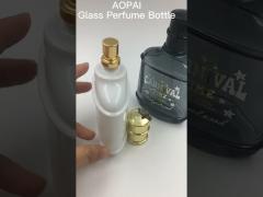 100ml transparent glass perfume bottle