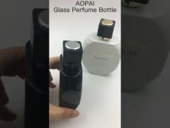 brand LANCOME glass perfume bottle