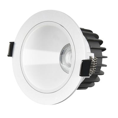 China Gold Dimmable 7W 12W Recessed LED Downlight 15deg Die Cast Aluminum for sale