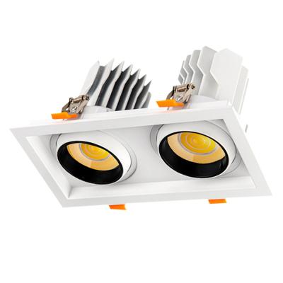 China 10W 15W*2 Led Grille Light Ra90 Spotlight Grill for sale