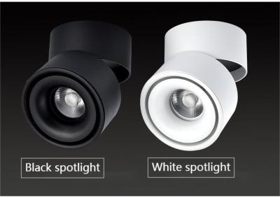 China 10W 100lm/ W Black LED Track Lighting Systems 5000K Ceiling Track Spotlights for sale