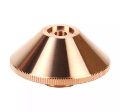 China D28H15 Laser Cutting Nozzle M11 Raytools Laser Nozzle Red Copper for sale