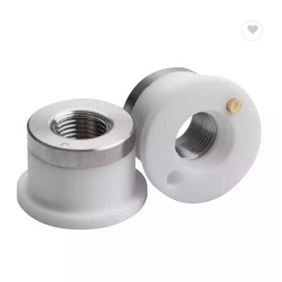 China 3D RT Laser Nozzle Holder 19.5mm M8 Ceramic Nozzle Holder for sale