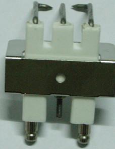 China Pin eléctrico de cerámica de los electrodos de encendido 3 para el horno de recubrimiento en polvo en venta