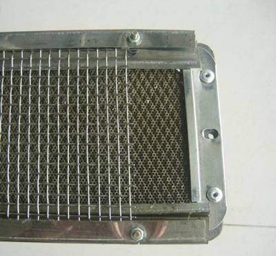 China Burner Catalytic Ceramic Plate Heating Element Honeycomb High Impact Resistance for sale