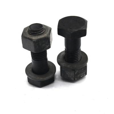 Chine 35CrMo/40CR Din7990/F10T Made in China High Strength Heavy Duty Hex Bolt with Nut Washer Heavy Bolt for A325 A490 Steel Constructions à vendre