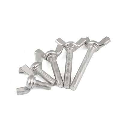 China Stainless Steel 304 316 A2-70 A4-80 Stainless Steel Wing Bolt With Plain DIN316 DIN318 for sale