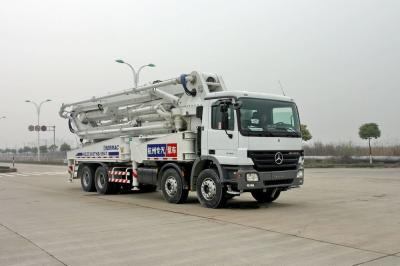 China 8x4 BENZ Concrete Pump Trucks For Pumping Concrete Equipment 47m for sale