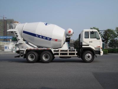 China 6x4 DF Nissan Diesel 8 - 10cbm Concrete Mixer Trucks Light Weight HZZ5240GJBUD for sale