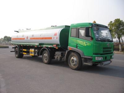 China 182HP FAW 6x2 22cbm (5,548 US Gallon) Carbon Steel Fuel Oil Storage Tank for sale