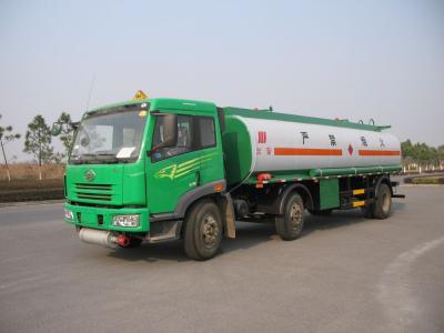 China 22000L FAW Carbon Steel Oil Tank Truck 6x2 , Oil Transportation Trucks for sale