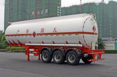 China Acero inoxidable 38CBM 3axles del semi-remolque del camión del tanque líquido/del gas líquido en venta