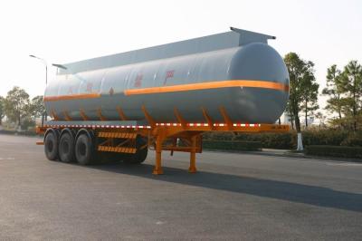 Chine De réservoir de camion remorque liquide chimique semi avec l'axe de 3 Bpw, aluminium en acier à vendre