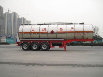Chine Camion de réservoir liquide diesel de gaz d'éther avec 3 axes de BPW, SUS 42500L à vendre