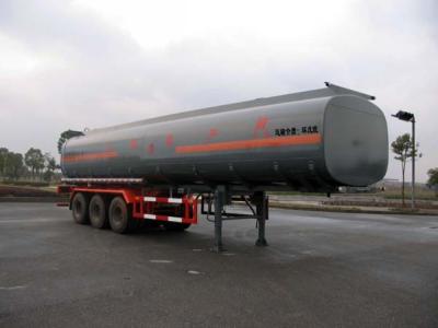 China Transporte líquido químico de aço Cyclopentane do caminhão de tanque com 3 eixos 46cbm à venda