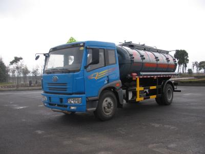 Chine acier/aluminium liquides d'isoprène de stockage de camion de réservoir de 136kw 12000L 4x2 à vendre
