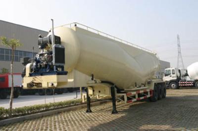 China 39cbm Dry Bulk Tank Trailer For Talcum Powder , Cement Coal Delivery for sale