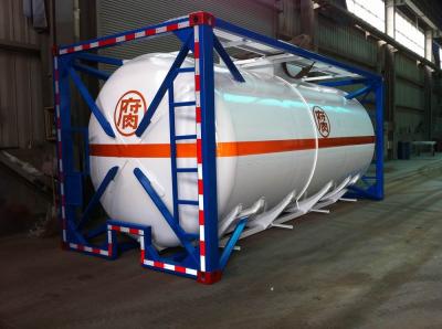 China Liquid Tank Container 48000L ISO International Shipping 40ft for sale