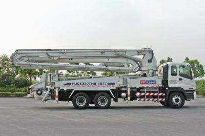 China 37m Mobile Truck Mounted Concrete Pump for sale