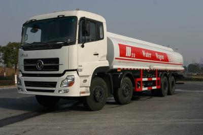 China Dongfeng 8x4 310HP Carbon Steel Crude Oil Transportation Trucks 24500L for sale
