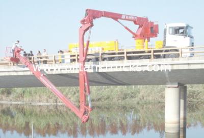 China unidade móvel da inspeção da ponte da cubeta de 6x4 16M Dongfeng para a detecção da ponte, DFL1250A9 à venda