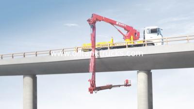 China Low Oil Consumption 16m Under Bridge Inspection Equipment Bridge Snooper Truck for sale