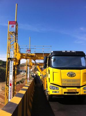 China Excesso fácil de Truckl da inspeção da ponte de plataforma de Volvo 8X4 22m a algum Underbridge da posição à venda