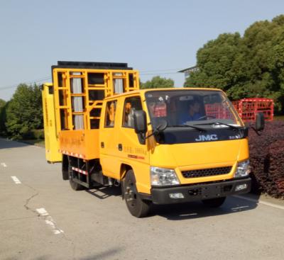 China Atenuador montado do chassi de ISUZU caminhão pneumático com a tela de exposição do diodo emissor de luz à venda