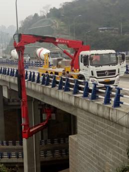 Chine Unité mobile DFL1250A9 d'inspection de pont de seau de Dongfeng 6x4 16m à vendre