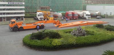 China 25m Emergency Bridge Laying Truck Easy Cross Rivers When No Bridge for sale