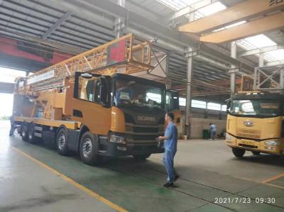 China Uno mismo del vehículo de 22 M Under Bridge Inspection que erige en 5 minutos en venta