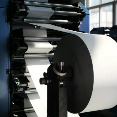China 70GSM 80GSM Thermal Card Machine Rolls 1035mm Jumbo 2 Ply Thermal Till Rolls Receipt Paper for sale