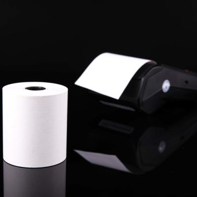 China China Supplier Excellent Quality Black Image 55GSM 2 1 4 X50 Thermal Paper Roll For Supermarket/ Bank/ POS/ ATM Machine à venda