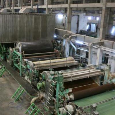 China SGS de la empaquetadora de la bolsa de papel de Kraft de la máquina de la fabricación de papel de 245m/Min 85gsm en venta