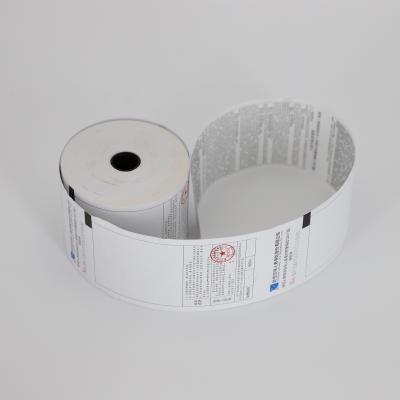China FOCUS Pos Thermal Paper Roll Image Blue Black 100% Imported Wood Pulp 640mm*6000m /800mm*1500m en venta