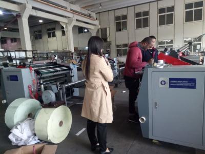 中国 Automatic Marking Device Thermal Paper Converting Machine With Meter Counting 販売のため