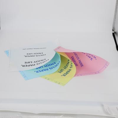 China 7 Ply NCR Paper Autocopy CB CFB CF Paper 2 Part Carbonless Paper For Laser Printers for sale