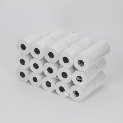 China 48gsm 80mm Wood Pulp POS Thermal Paper Roll Smooth Surface for sale