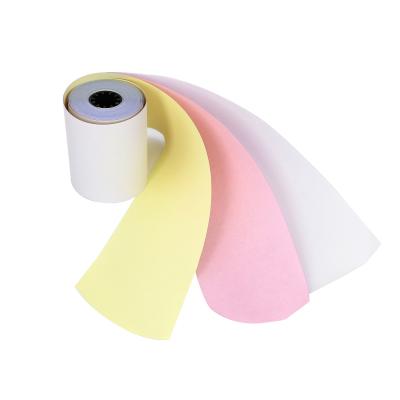 China 67 X 87mm Self Copy NCR Paper Multi Part Carbonless 50GSM for sale