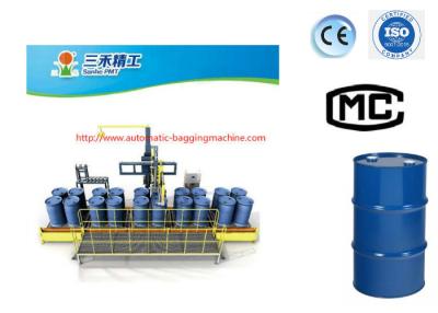 China DCS-50L(STW) PLC Controls Drum Liquid Filling Machine / Automatic Liquid Weighing Filler for sale