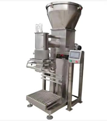 China 25Kg Bag Powder Packing Scale Machine With Conveyor Weighing Bagging for sale