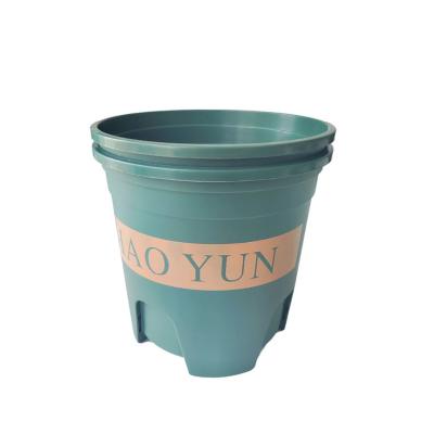 China Thickened Large Round Plastic Flower Pots For Home Sun Resistance for sale