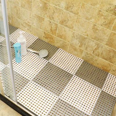 China Hotel Shower Room Safety Splicing Floor Mat TPE Interlock Floor Mat iso9001 for sale